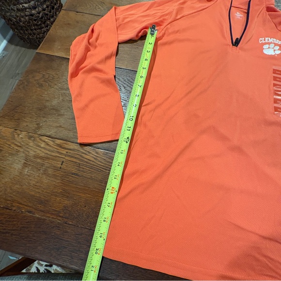 NWT Clemson Tigers Knights Apparel long sleeve 1/4 zip pullover Small - Picture 6 of 10